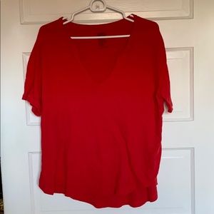 Red Urban Outfitters Top